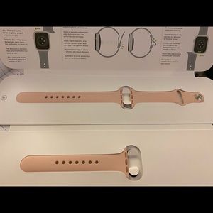Apple Watch Sport Band (40mm) - Pink Sand - NIB